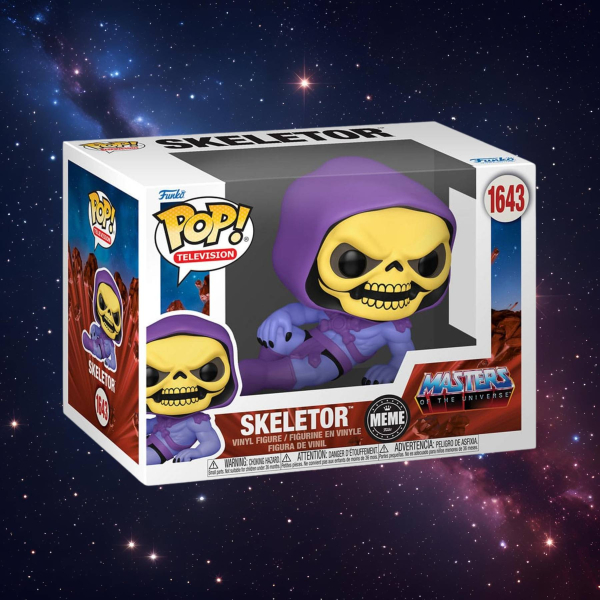 Funko Pop Skeletor #1643 (2024) | Television Meme Vinyl Figur | hoppla-stuff.de
